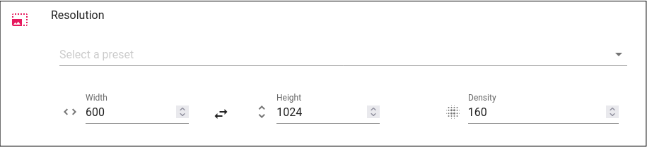 Configuration resolution