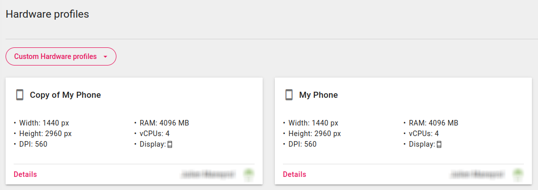 Hardware profile duplicate result